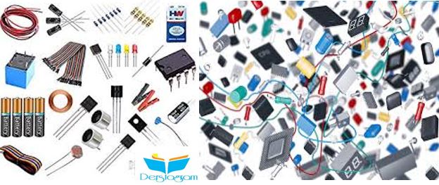 endüstriyel elektronik elemanları komponentleri